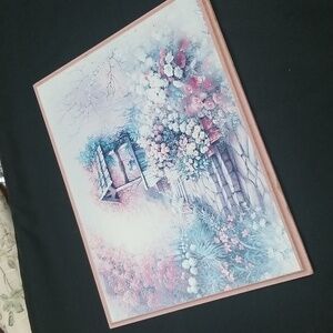 💐WISHING WELL WOOD PRINT